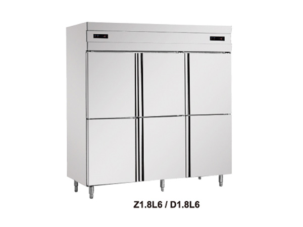 直（zhí）冷不锈（xiù）钢厨用冷冻冷藏柜   