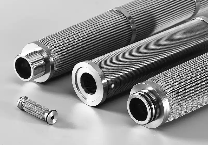 不鏽鋼折（shé）疊濾芯